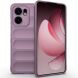 Защитный чехол Deexe Terra Case для OPPO Reno 13 F 5G - Light Purple (375725LV). Фото 1 из 4