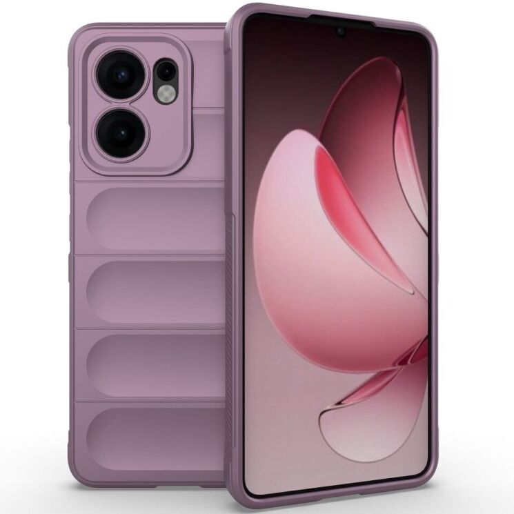 Защитный чехол Deexe Terra Case для OPPO Reno 13 F 5G - Light Purple: фото 1 из 4