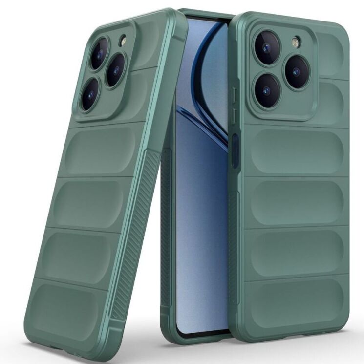 Защитный чехол Deexe Terra Case для Realme C63 / C61 - Green: фото 2 из 6