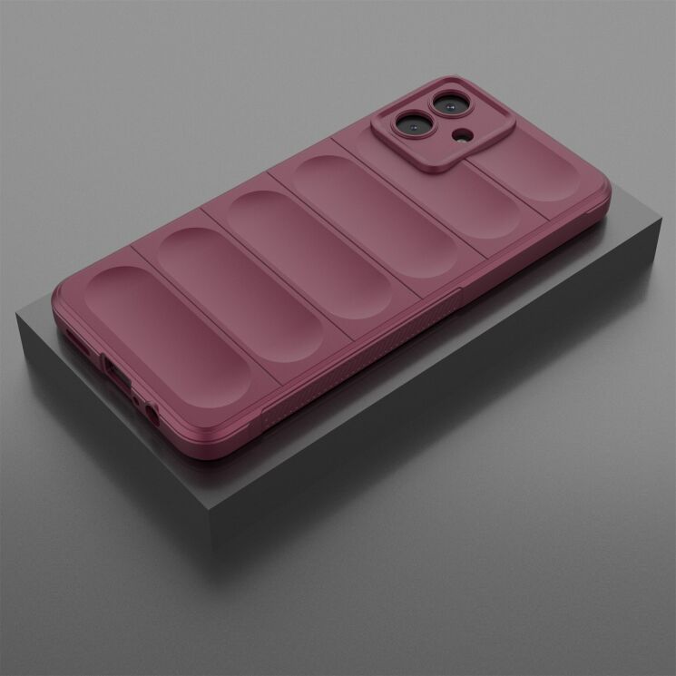 Защитный чехол Deexe Terra Case для Samsung Galaxy A07 (A075) - Wine Red: фото 4 из 6