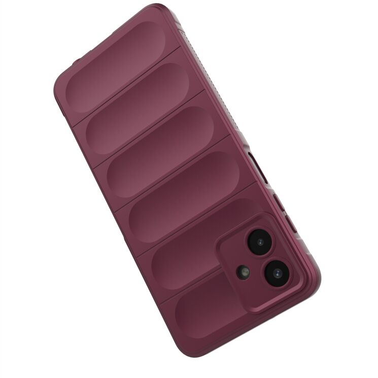 Защитный чехол Deexe Terra Case для Samsung Galaxy A07 (A075) - Wine Red: фото 3 из 6