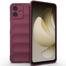 Защитный чехол Deexe Terra Case для Samsung Galaxy A07 (A075) - Wine Red: фото 1 из 6