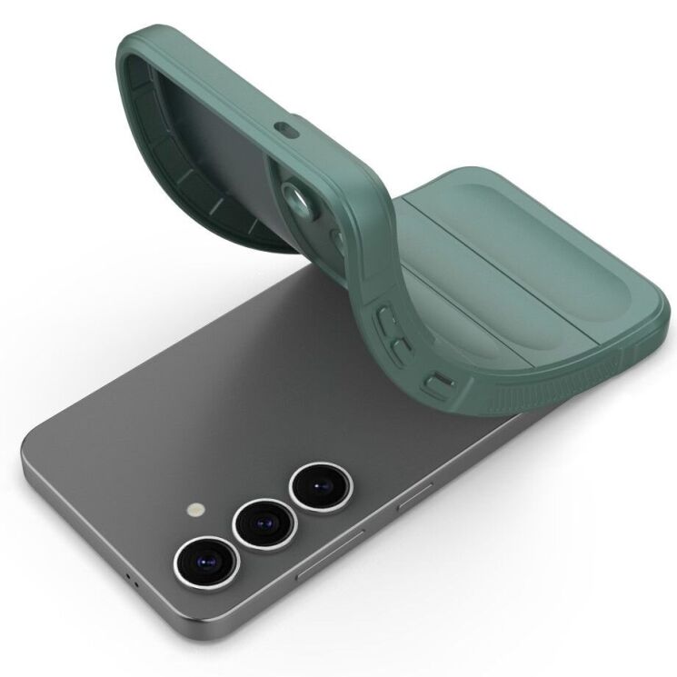 Защитный чехол Deexe Terra Case для Samsung Galaxy S25 (S931) - Green: фото 5 из 6