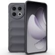 Захисний чохол Deexe Terra Case для TECNO Spark 30 Pro - Dark Grey (373612DH)