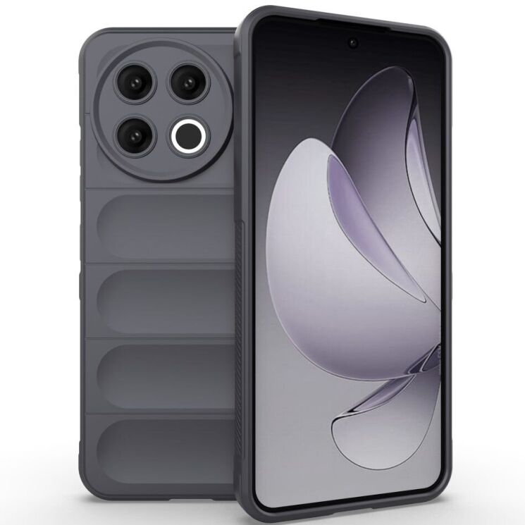 Захисний чохол Deexe Terra Case для TECNO Spark 30 Pro - Dark Grey: фото 1 з 4