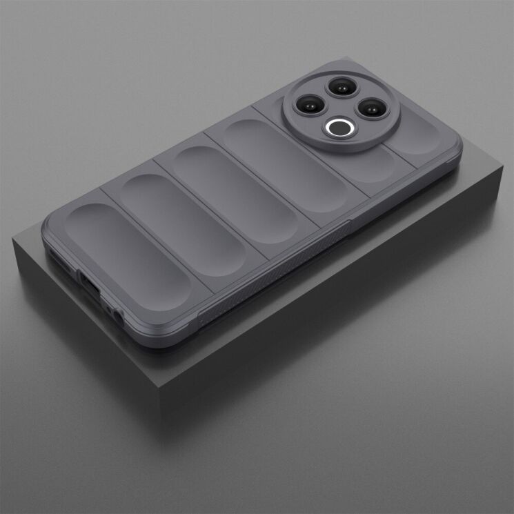 Захисний чохол Deexe Terra Case для TECNO Spark 30 Pro - Dark Grey: фото 2 з 4