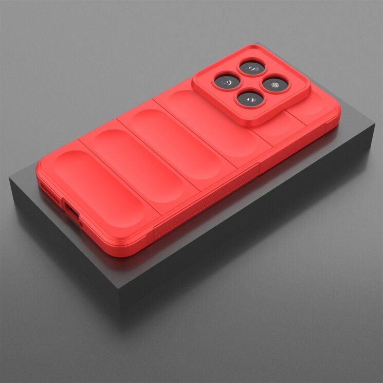 Защитный чехол Deexe Terra Case для Xiaomi 14 Pro - Red: фото 3 из 7