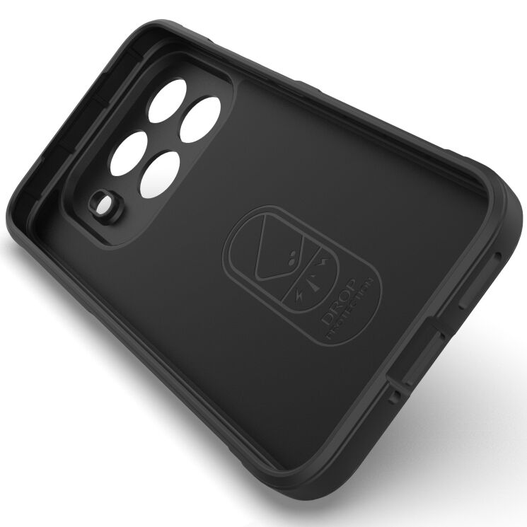 Силіконовий (TPU) чохол Deexe Terra Case для Xiaomi 15T Pro - Black: фото 3 з 9