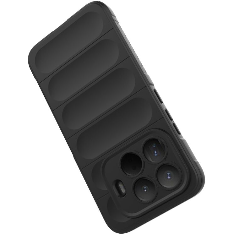 Силіконовий (TPU) чохол Deexe Terra Case для Xiaomi 15T Pro - Black: фото 4 з 9