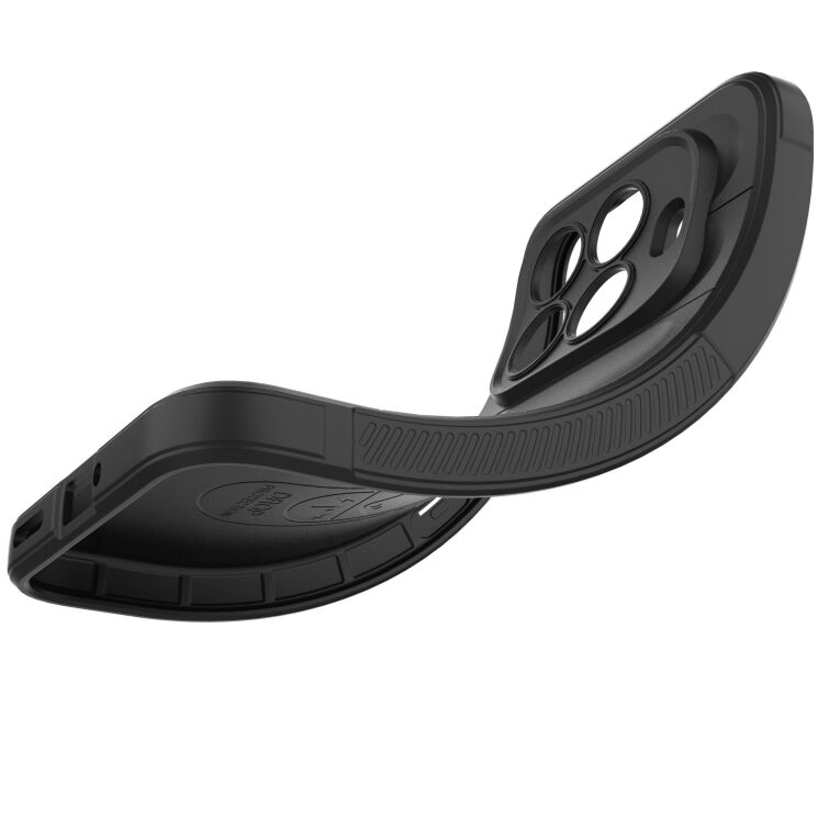 Силіконовий (TPU) чохол Deexe Terra Case для Xiaomi 15T Pro - Black: фото 9 з 9