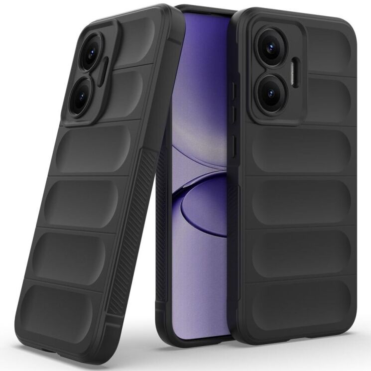 Защитный чехол Deexe Terra Case для Xiaomi Poco F7 - Black: фото 2 из 9
