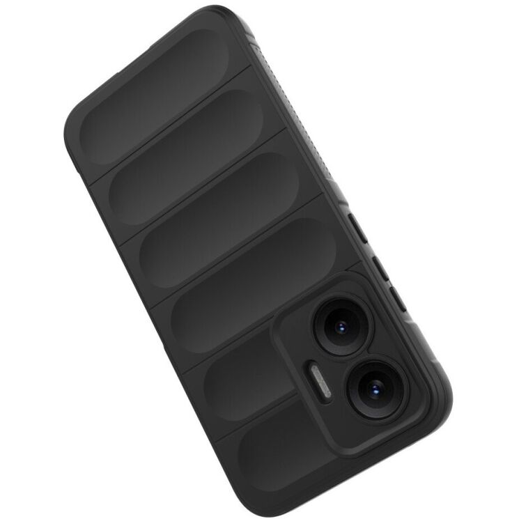 Защитный чехол Deexe Terra Case для Xiaomi Poco F7 - Black: фото 3 из 9