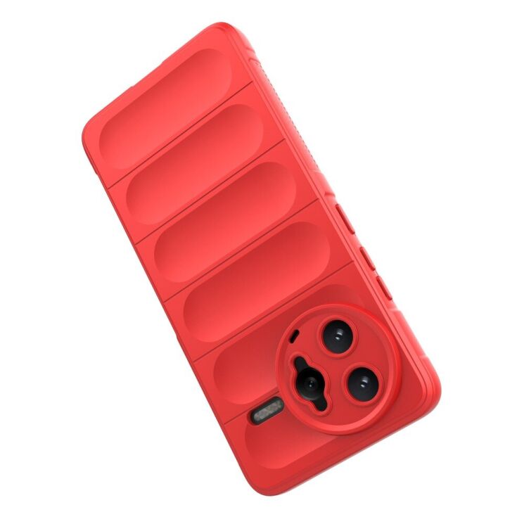 Защитный чехол Deexe Terra Case для Xiaomi Poco F7 Ultra - Red: фото 3 из 11