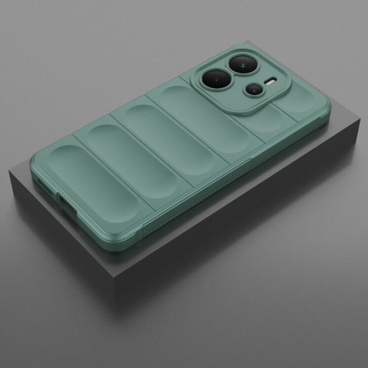 Защитный чехол Deexe Terra Case для Xiaomi Redmi Note 14 4G - Green: фото 4 из 6
