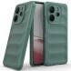 Защитный чехол Deexe Terra Case для Xiaomi Redmi Note 14 4G - Green (373475G). Фото 2 из 6