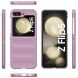 Защитный чехол Deexe Terra Case (FF) для Samsung Galaxy Flip 5 - Light Purple (332468LV). Фото 5 из 11
