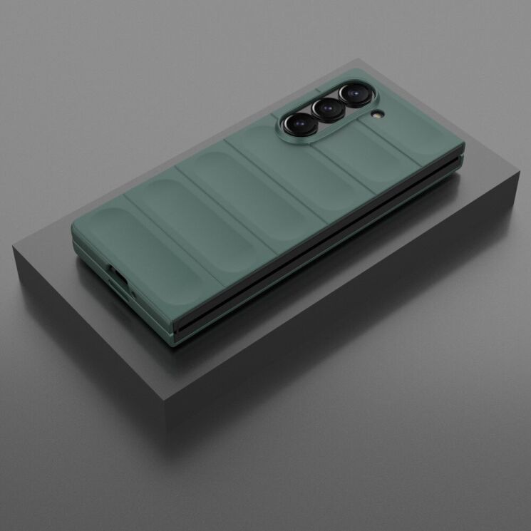 Защитный чехол Deexe Terra Case (FF) для Samsung Galaxy Fold 6 - Green: фото 6 из 9