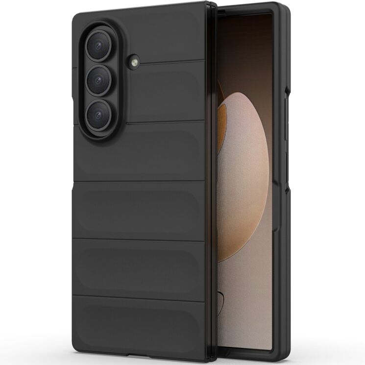 Защитный чехол Deexe Terra Case (FF) для Samsung Galaxy Fold 7 - Black: фото 3 из 10