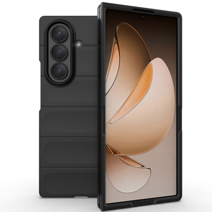 Защитный чехол Deexe Terra Case (FF) для Samsung Galaxy Fold 7 - Black: фото 2 из 10