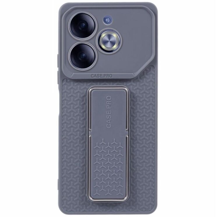 Защитный чехол Deexe XL Series для TECNO Pova 6 / 6 Pro - Grey: фото 1 из 7