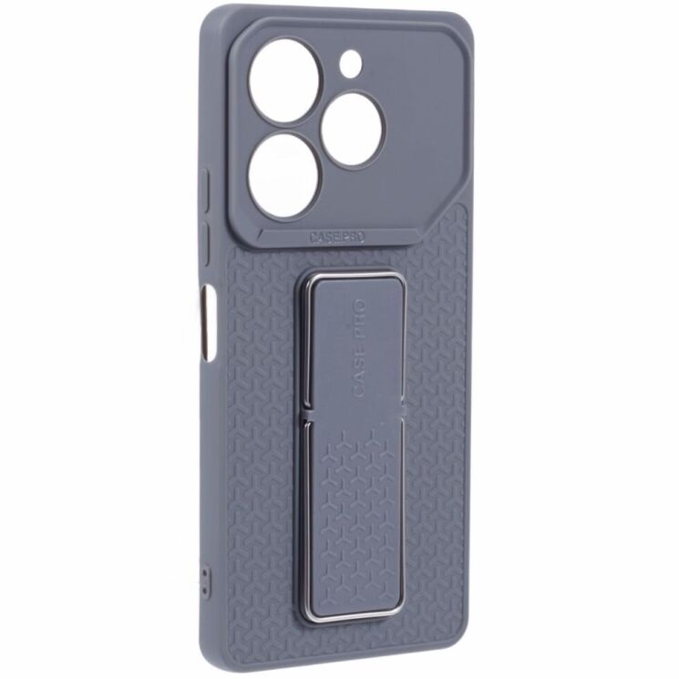 Защитный чехол Deexe XL Series для TECNO Pova 6 / 6 Pro - Grey: фото 3 из 7
