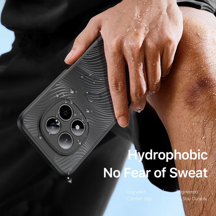 Захисний чохол DUX DUCIS Aimo Series для Xiaomi Redmi Note 15 Pro 5G - Black: фото 5 з 10