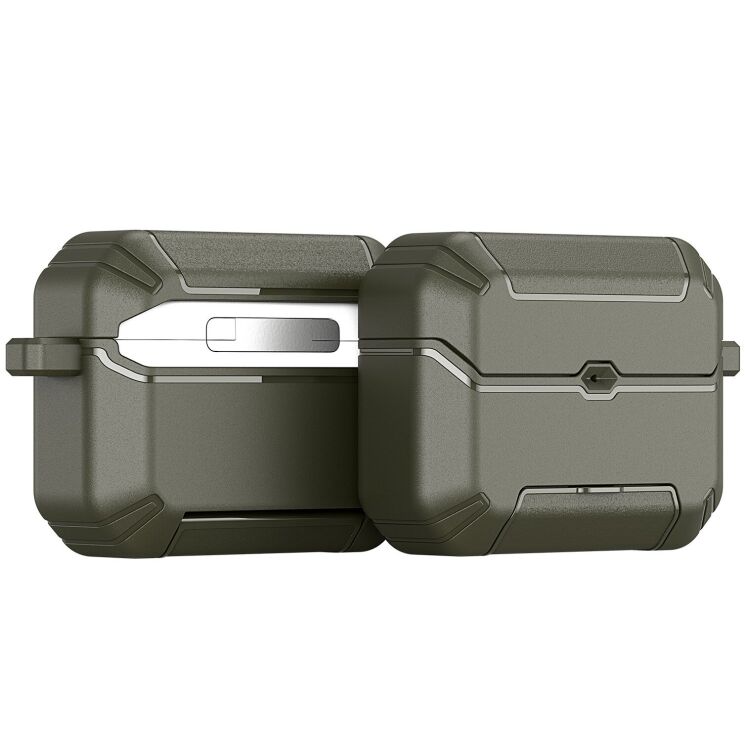 Защитный чехол DUX DUCIS PECS Series для AirPods Pro 3 - Green: фото 1 из 13