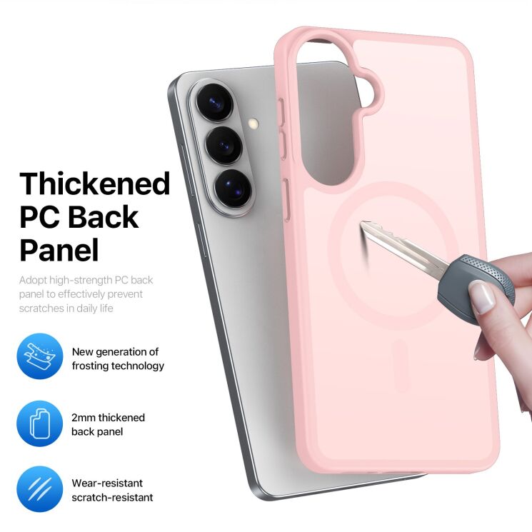 Защитный чехол DUX DUCIS Yind Series MagSafe для Samsung Galaxy S26 - Black (404218B) Защитный чехол DUX DUCIS Yind Series MagSafe для Samsung Galaxy S26 - Black: фото 8 из 10