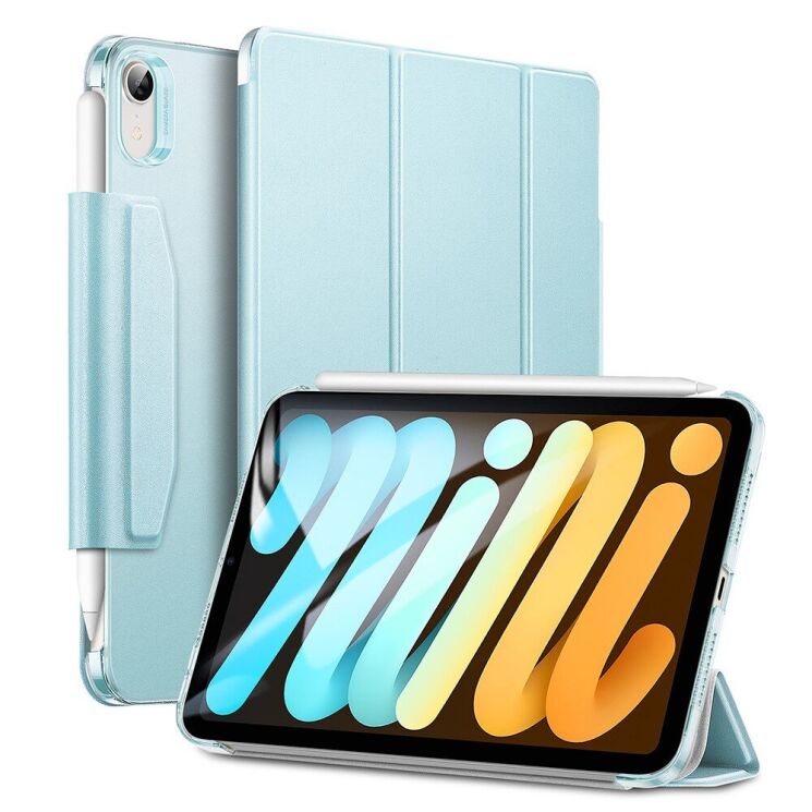 Защитный чехол ESR Ascend Trifold Case для Apple iPad mini 6 / 7 (2021/2024) - Sky Blue: фото 1 из 9