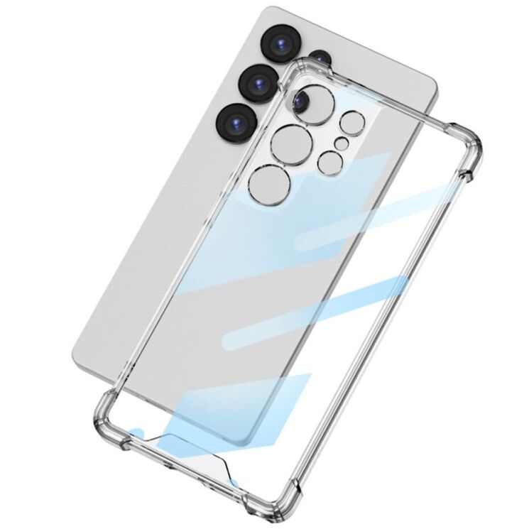 Защитный чехол GKK AirBag (FP) для Samsung Galaxy S25 Ultra (S938) - Transparent: фото 8 из 8