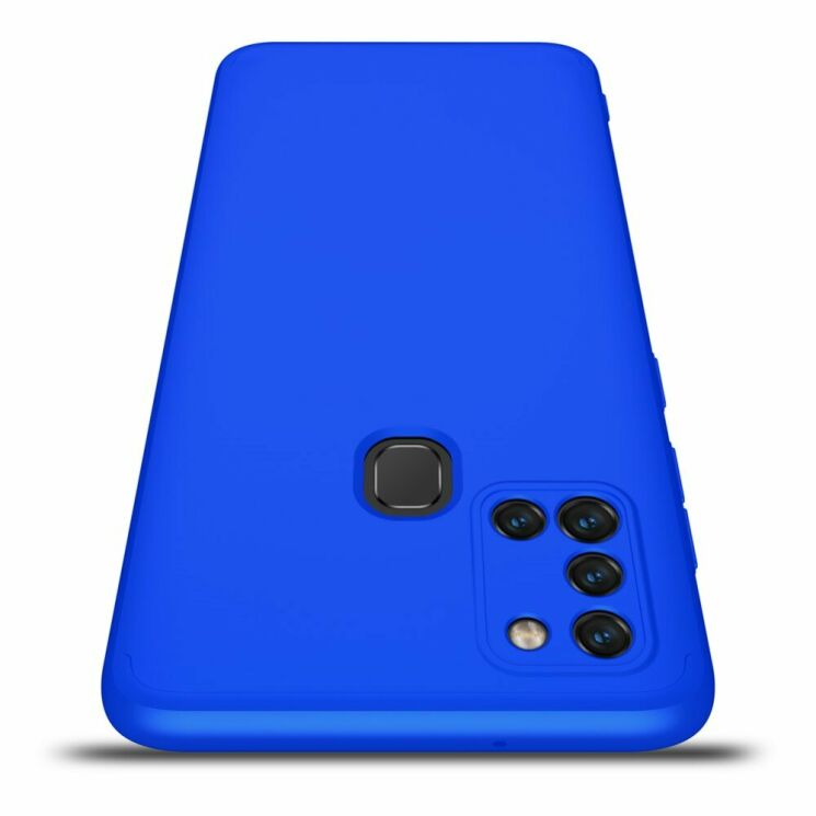 Защитный чехол GKK Double Dip Case для Samsung Galaxy A21s (A217) - Blue: фото 6 из 15