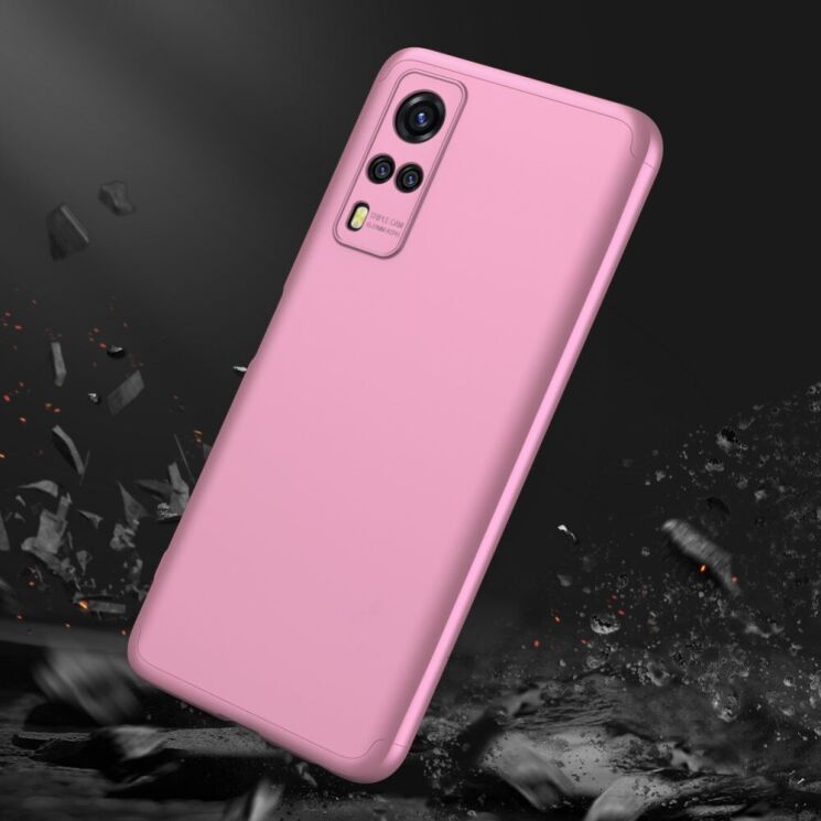 Защитный чехол GKK Double Dip Case для VIVO Y31 / Y53s - Rose Gold: фото 5 из 13