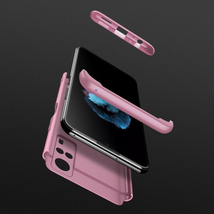 Защитный чехол GKK Double Dip Case для VIVO Y31 / Y53s - Rose Gold: фото 3 из 13