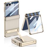 Защитный чехол GKK Hinge Stand для Samsung Galaxy Flip 7 - Titanium Grey: фото 1 из 9