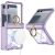 Защитный чехол GKK Neo Core (MagSafe) для Samsung Galaxy Flip 8 - Light Purple: фото 1 из 10