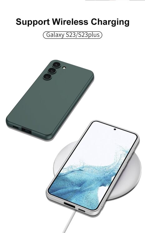 Захисний чохол GKK Slim для Samsung Galaxy S23 Plus - White: фото 7 з 8