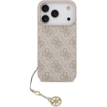 Защитный чехол Guess 4G Charms Collection MagSafe для iPhone 17 Pro (GUHMP17LGF4GCP) - Pink: фото 1 из 8