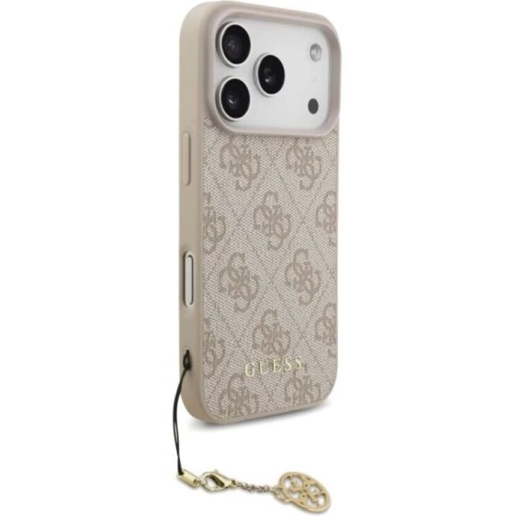 Защитный чехол Guess 4G Charms Collection MagSafe для iPhone 17 Pro (GUHMP17LGF4GCP) - Pink: фото 3 из 8