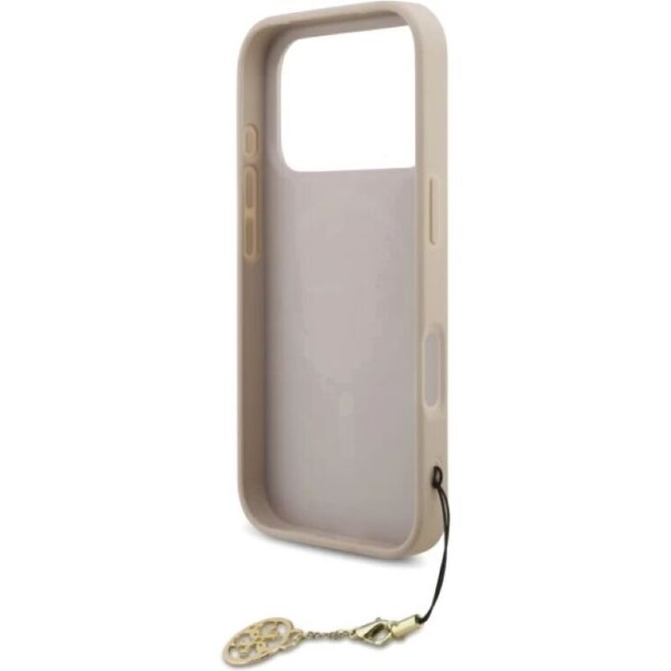 Защитный чехол Guess 4G Charms Collection MagSafe для iPhone 17 Pro (GUHMP17LGF4GCP) - Pink: фото 6 из 8