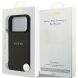 Захисний чохол Guess Grained Gold Ring MagSafe для iPhone 18 Pro / 17 Pro (GUHMP18LPGHSMMK) - Black (423751B). Фото 7 з 7