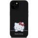 Захисний чохол Hello Kitty Liquid Silicone для Apple iPhone 15 - Black (339995B). Фото 2 з 7