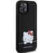 Захисний чохол Hello Kitty Liquid Silicone для Apple iPhone 15 - Black (339995B). Фото 4 з 7