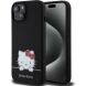 Захисний чохол Hello Kitty Liquid Silicone для Apple iPhone 15 - Black (339995B). Фото 1 з 7