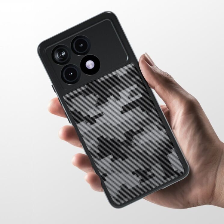 Захисний чохол IBMRS Military для Xiaomi Poco X6 Pro - Artistic Camouflage: фото 6 з 6