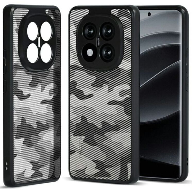 Захисний чохол IBMRS Military для Xiaomi Redmi Note 14 Pro - Artistic Camouflage: фото 1 з 8