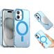Захисний чохол IMAK Candy Series Magnetic для Apple iPhone 16 - Blue (366467L). Фото 2 з 8
