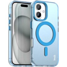 Захисний чохол IMAK Candy Series Magnetic для Apple iPhone 16 - Blue: фото 1 з 8