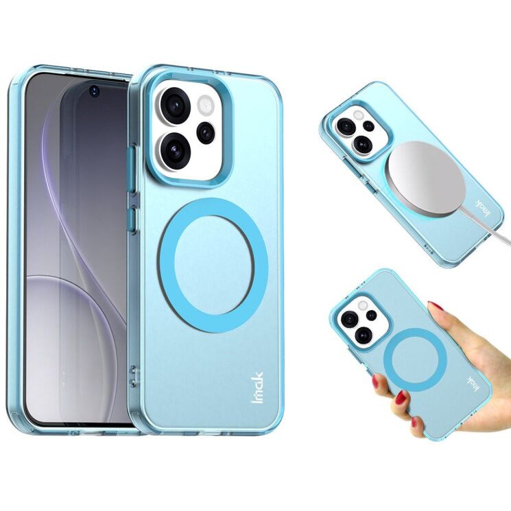 Защитный чехол IMAK Candy Series Magnetic для OPPO Reno 15 Pro - Red: фото 2 из 9