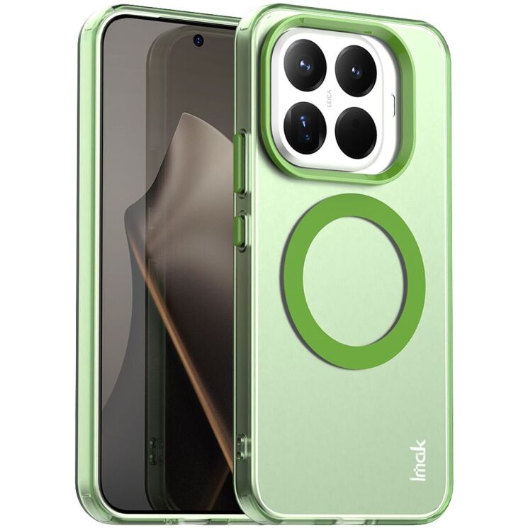 Защитный чехол IMAK Candy Series Magnetic для Xiaomi 15T Pro - Green: фото 1 из 6