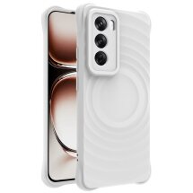 Защитный чехол IMAK Manbo для OPPO Reno 12 - Matte White: фото 1 из 11